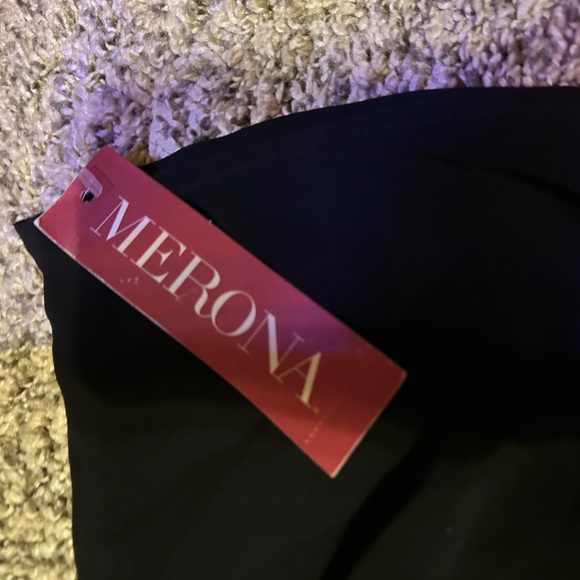 Merona Sheer black bathing suit cover up - womenβs Size Medium M - New With Tags - Picture 4 of 7